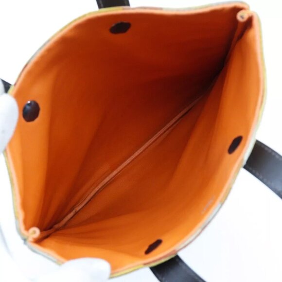 HERMES Amedaba PM Handbag Tote Bag Orange Vibrato unisex - Picture 9 of 9
